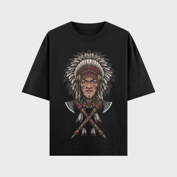 Crossed Axes Tribal Chief Tee