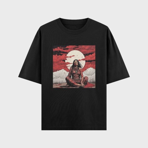 Crimson Moon Meditation Tee