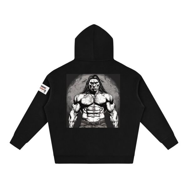 Oversize Fleeced Hoodie - Image 2